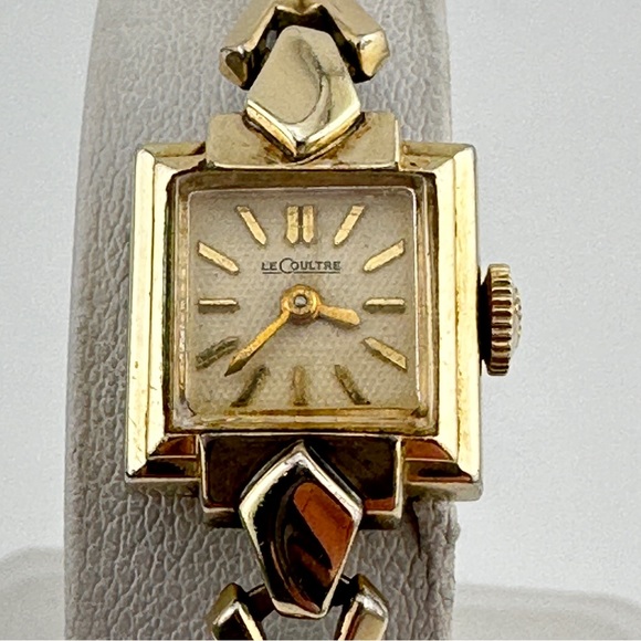 Vintage LeCoultre 10k GF Case Ladies Cocktail Watch - Picture 2 of 8